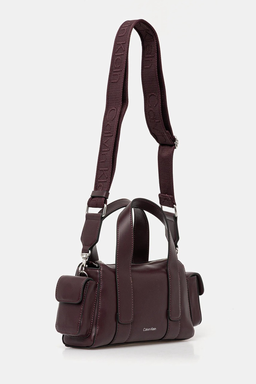 Сумочка Calvin Klein цвет фиолетовый LV04F3291G