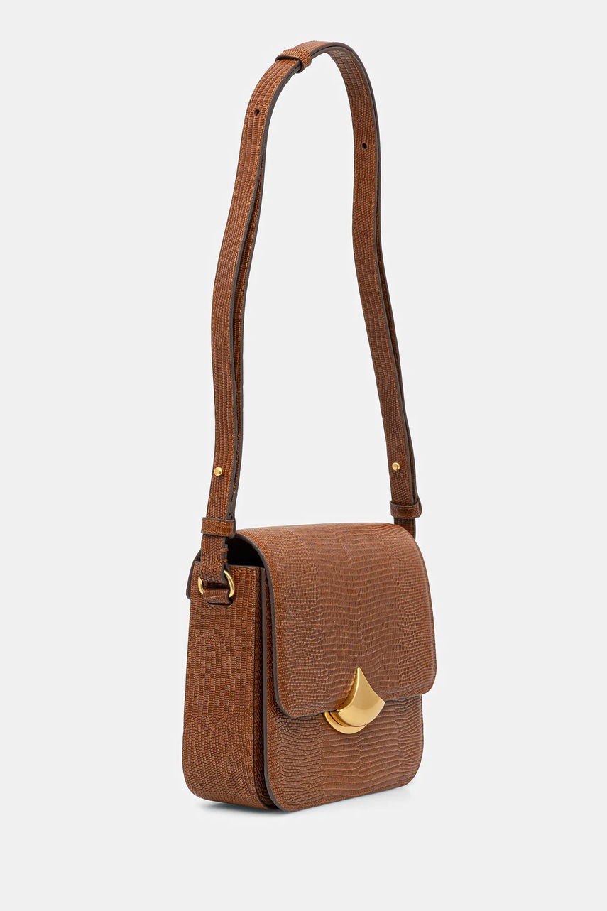 Кожаная сумочка Sessun цвет коричневый 25102002