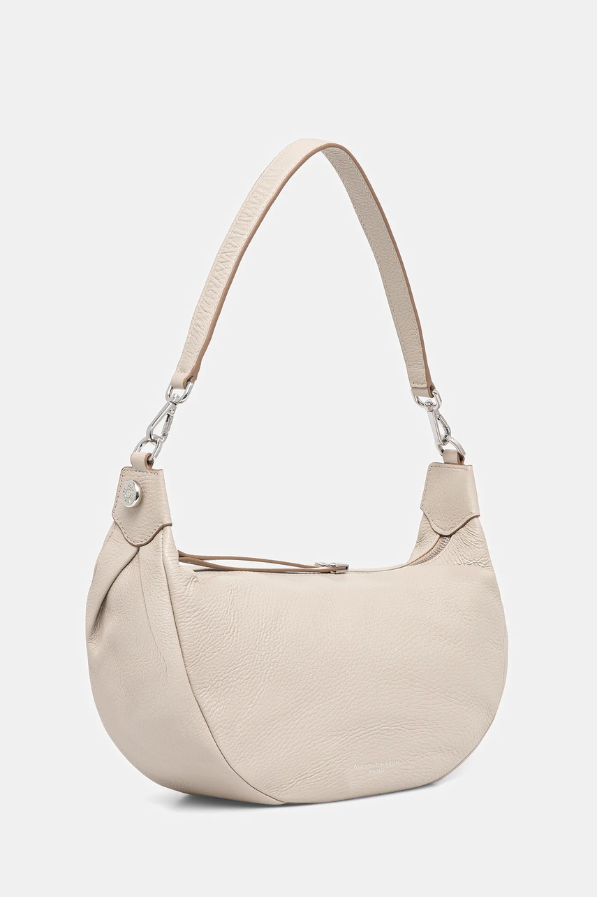 Кожаная сумочка Gianni Chiarini AISHA цвет бежевый BS.11550.GRN Кожаная сумочка Gianni Chiarini AISHA цвет бежевый BS.11550.GRN