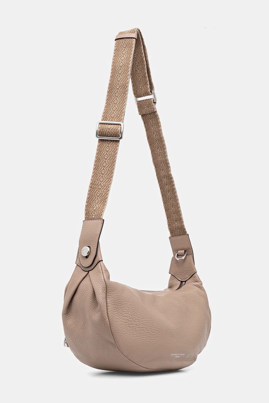 Кожаная сумочка Gianni Chiarini AISHA цвет коричневый BS.11550.GRN Кожаная сумочка Gianni Chiarini AISHA цвет коричневый BS.11550.GRN