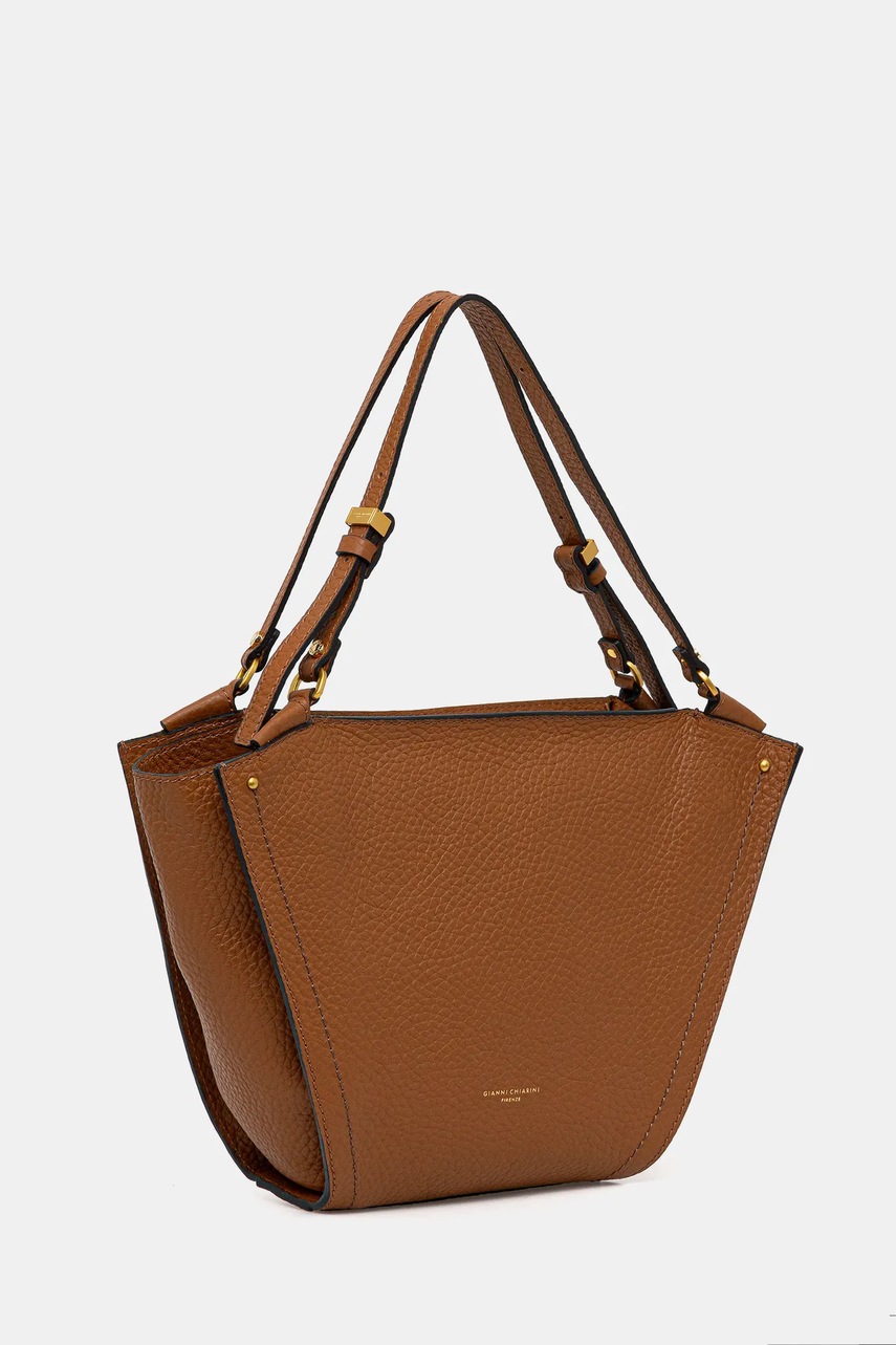 Кожаная сумочка Gianni Chiarini BLOOM цвет коричневый BS.11796.RNGDBL Кожаная сумочка Gianni Chiarini BLOOM цвет коричневый BS.11796.RNGDBL