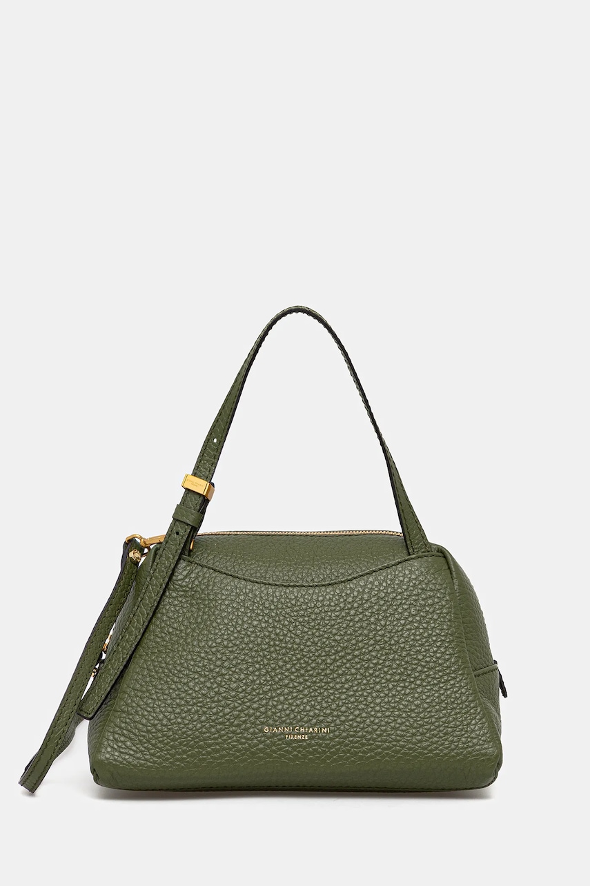 Gianni Chiarini poșetă de piele DEA culoarea verde, BS.11525.TKL