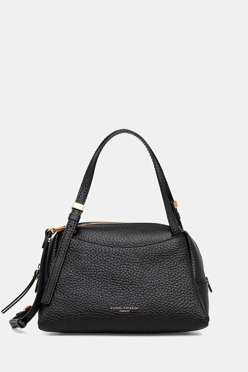Gianni Chiarini poșetă de piele DEA culoarea negru, BS.11525.TKL