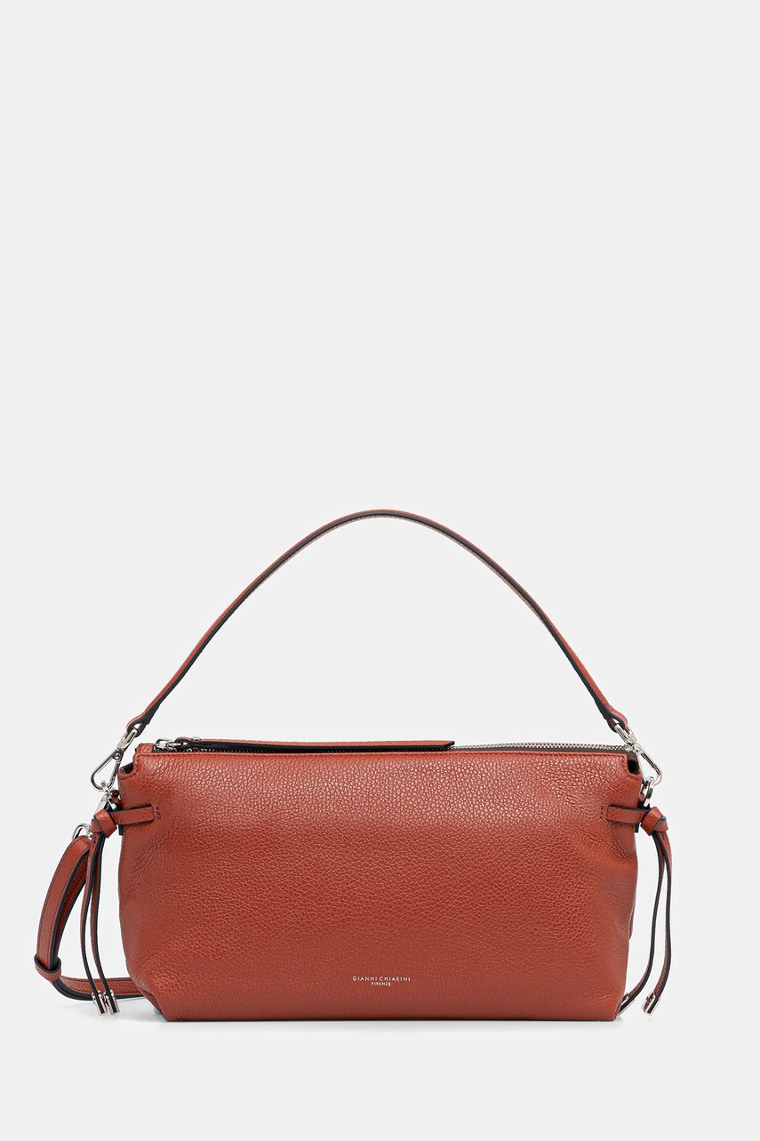 Gianni Chiarini poșetă de piele BRINA culoarea portocaliu, BS.11761.GRN