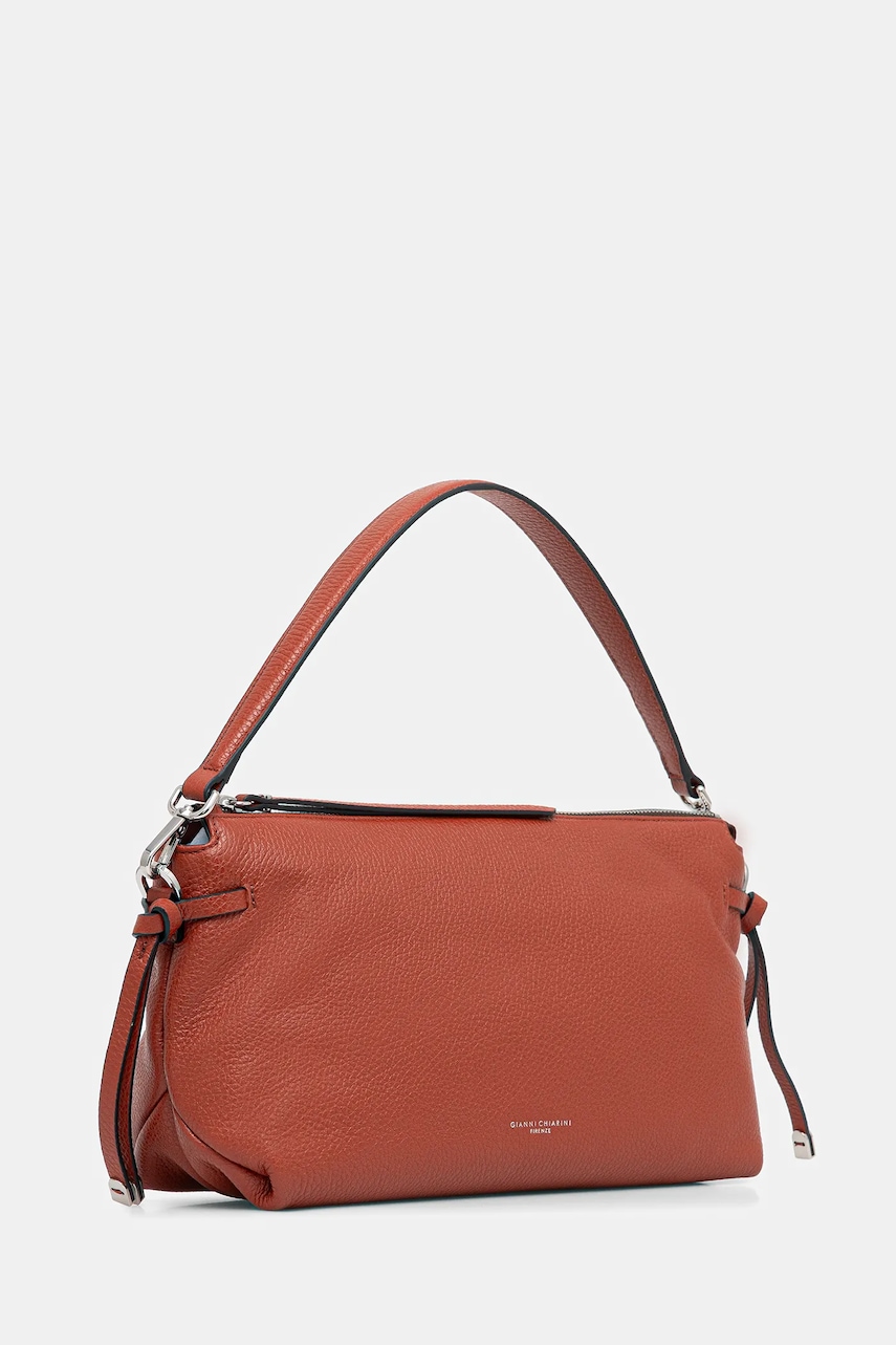 Кожаная сумочка Gianni Chiarini BRINA цвет оранжевый BS.11761.GRN Кожаная сумочка Gianni Chiarini BRINA цвет оранжевый BS.11761.GRN