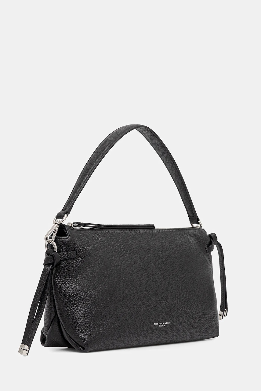 Кожаная сумочка Gianni Chiarini BRINA цвет чёрный BS.11761.GRN Кожаная сумочка Gianni Chiarini BRINA цвет чёрный BS.11761.GRN