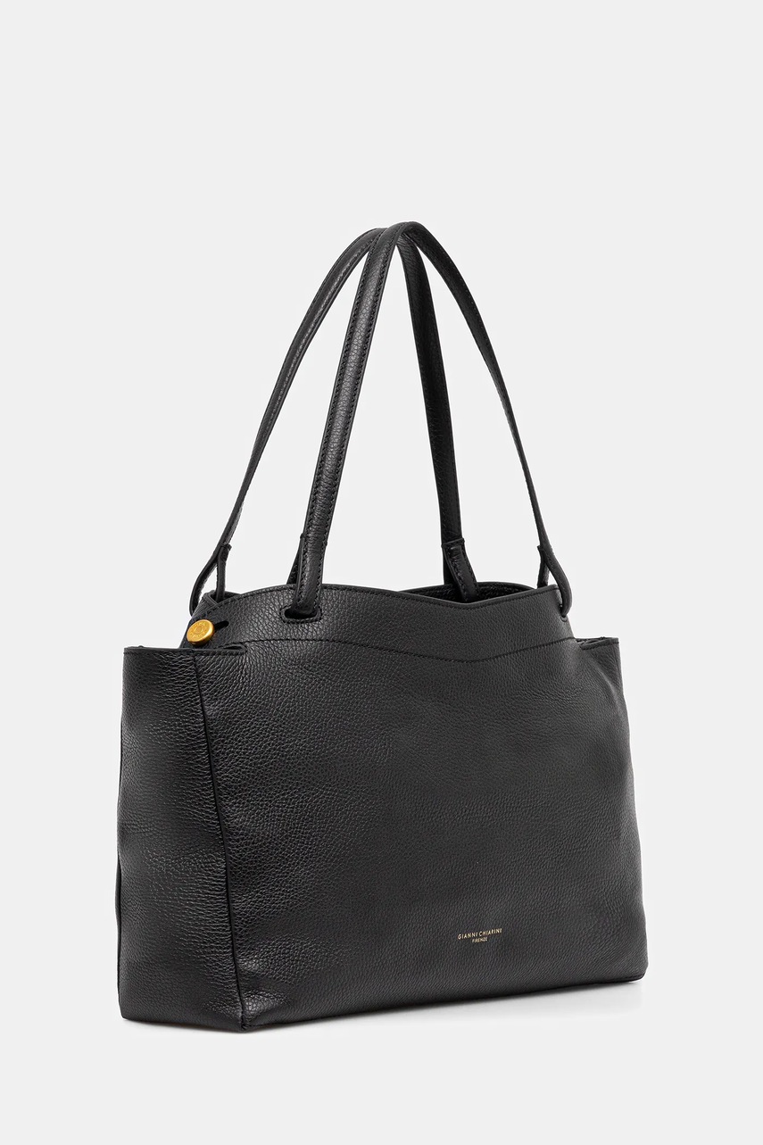 Кожаная сумочка Gianni Chiarini OTTAVIA цвет чёрный BS.11377.GRN