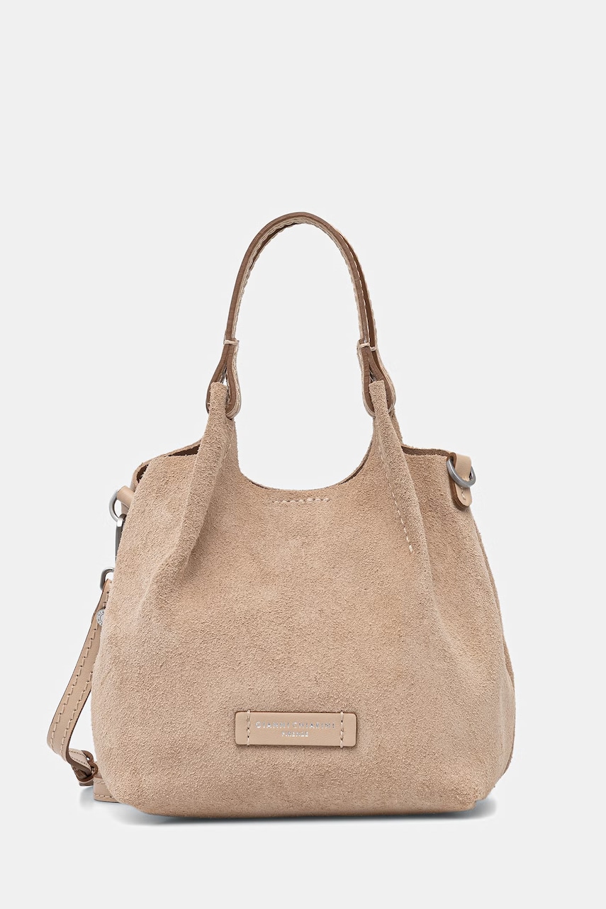 Gianni Chiarini geantă de mână din piele întoarsă DUA