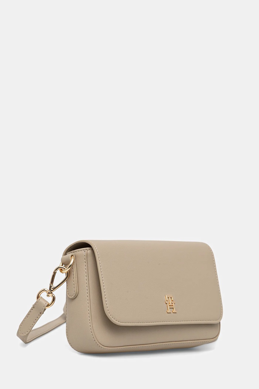 Сумочка Tommy Hilfiger цвет бежевый AW0AW17677