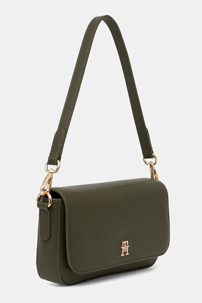 Сумочка Tommy Hilfiger цвет зелёный AW0AW17677