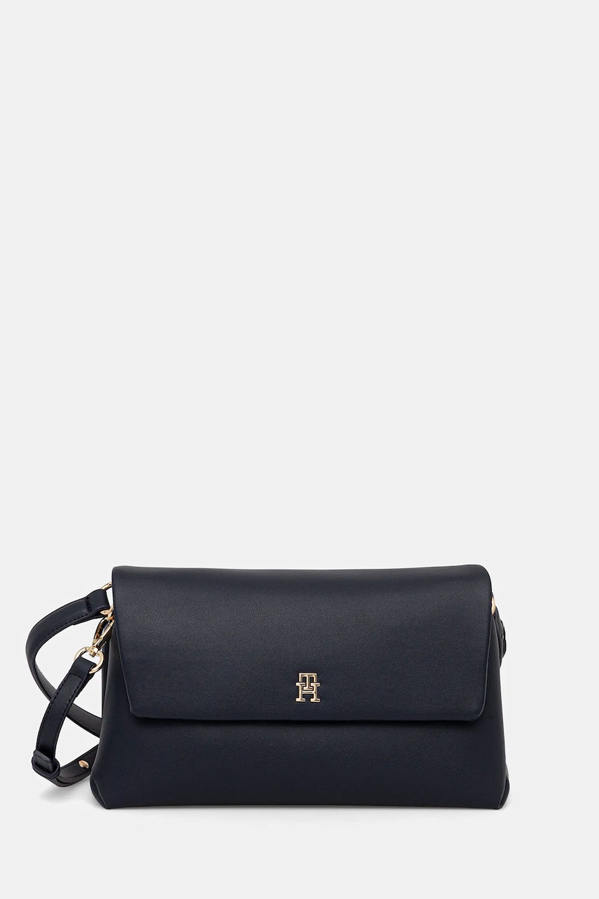 Levně Kabelka Tommy Hilfiger tmavomodrá barva, AW0AW17695