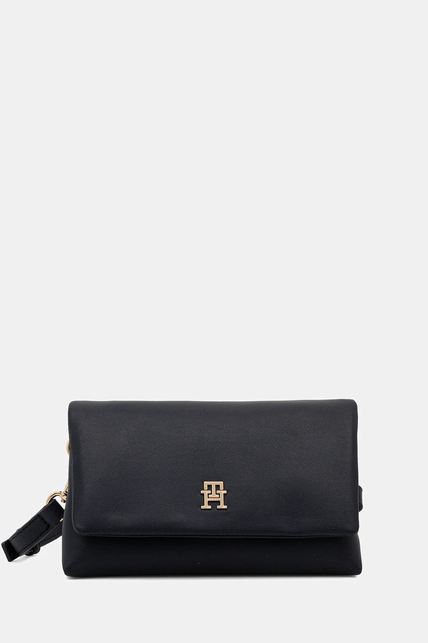 Levně Kabelka Tommy Hilfiger tmavomodrá barva, AW0AW17698