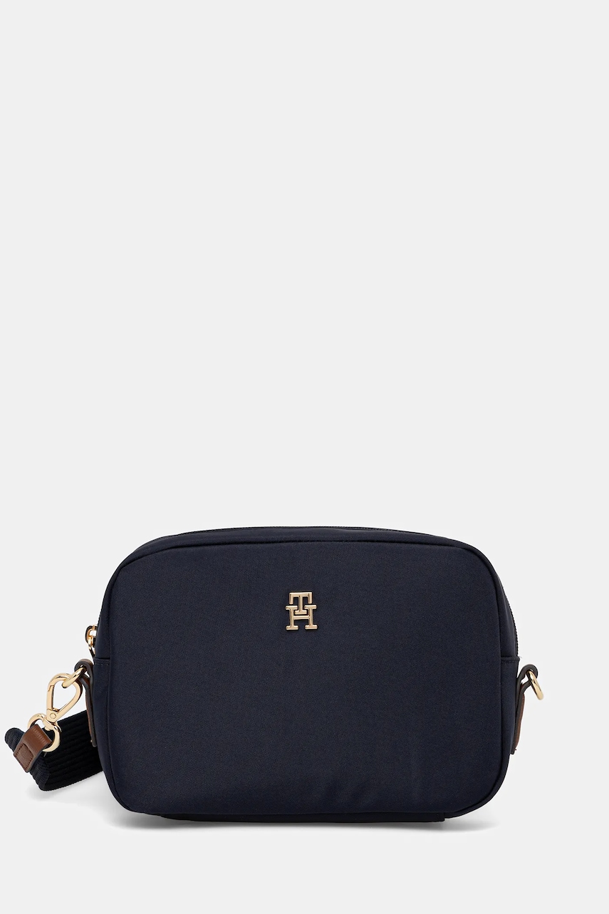 Levně Kabelka Tommy Hilfiger tmavomodrá barva, AW0AW17704