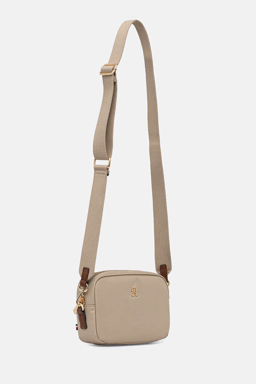 Сумочка Tommy Hilfiger цвет бежевый AW0AW17704