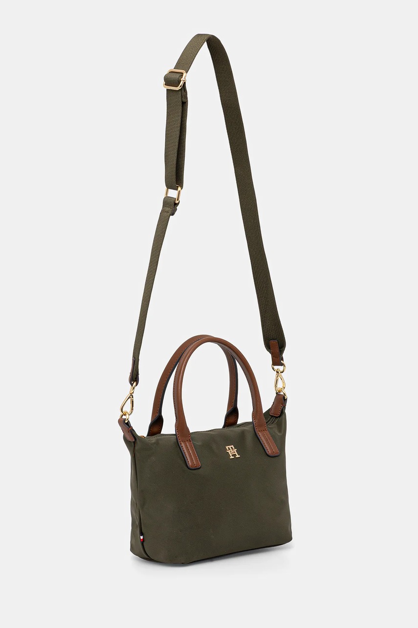 Сумочка Tommy Hilfiger цвет зелёный AW0AW17709