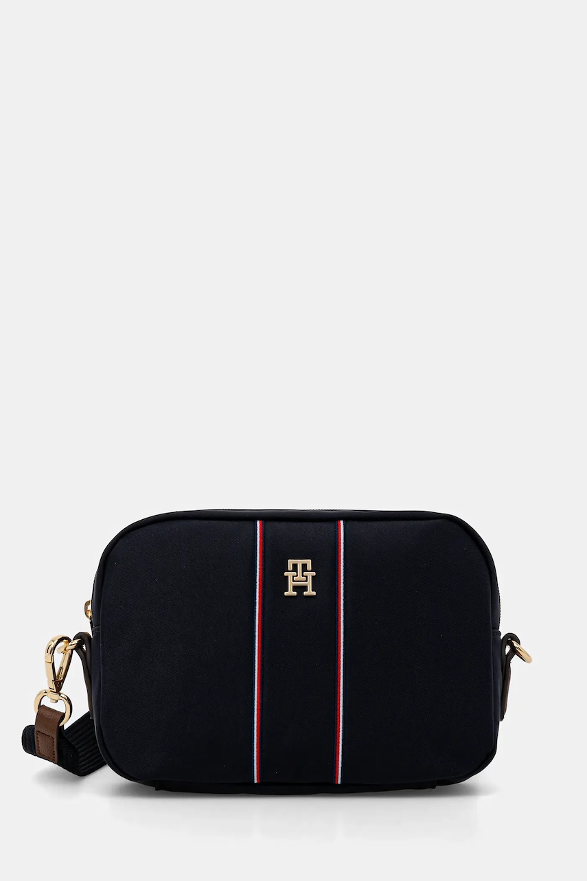 Levně Kabelka Tommy Hilfiger tmavomodrá barva, AW0AW17710