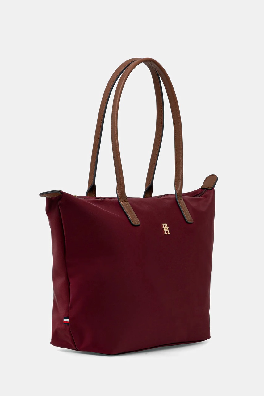 Сумочка Tommy Hilfiger цвет бордовый AW0AW17711