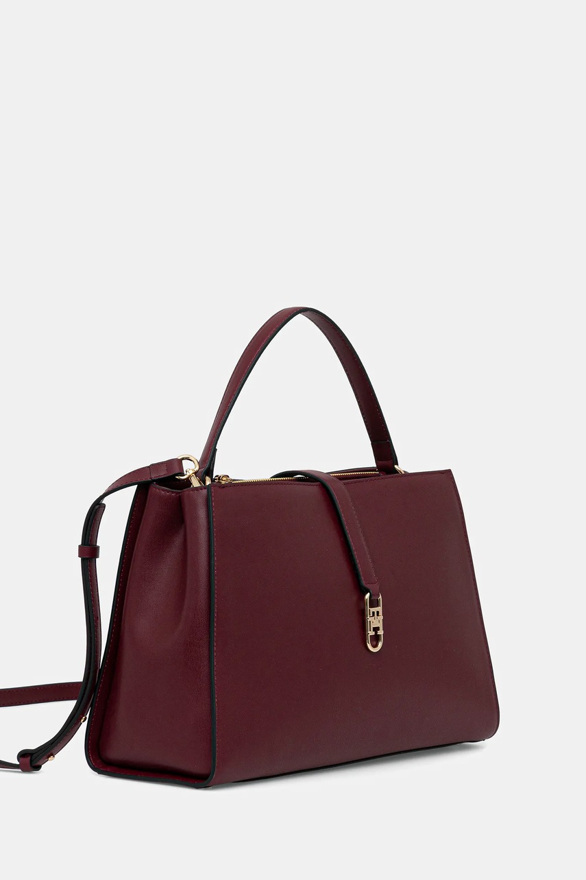 Сумочка Tommy Hilfiger цвет бордовый AW0AW17724