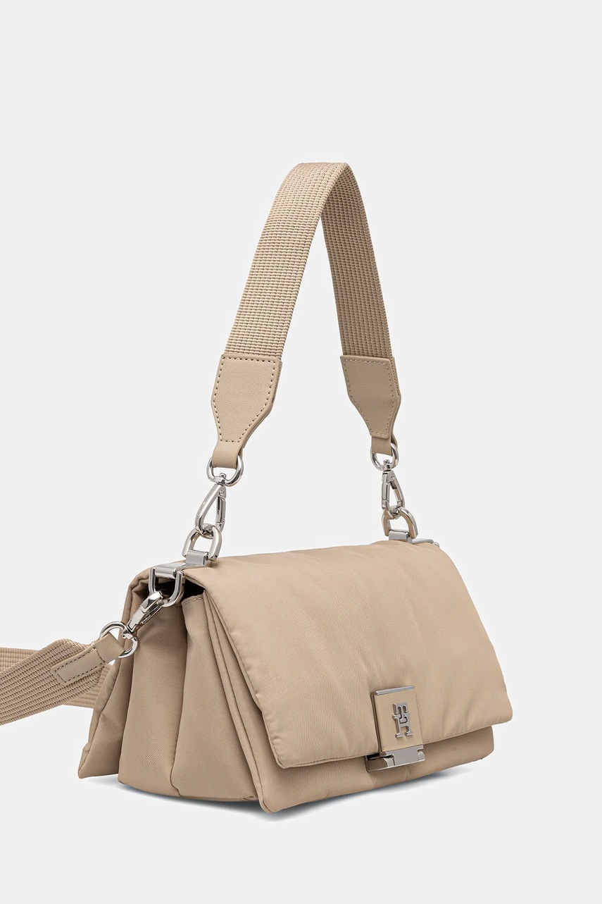 Сумочка Tommy Hilfiger цвет бежевый AW0AW17725