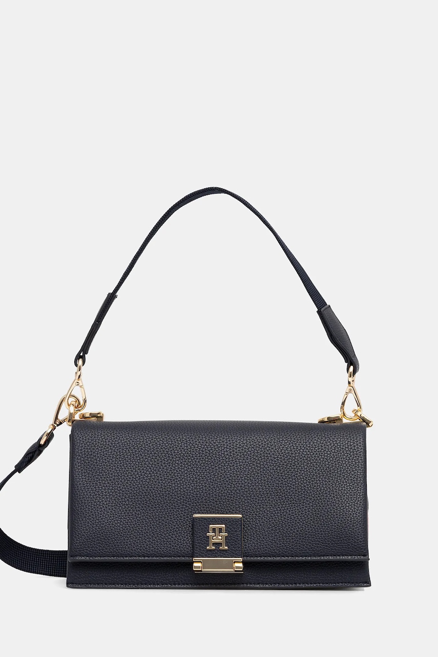 Levně Kabelka Tommy Hilfiger tmavomodrá barva, AW0AW17831