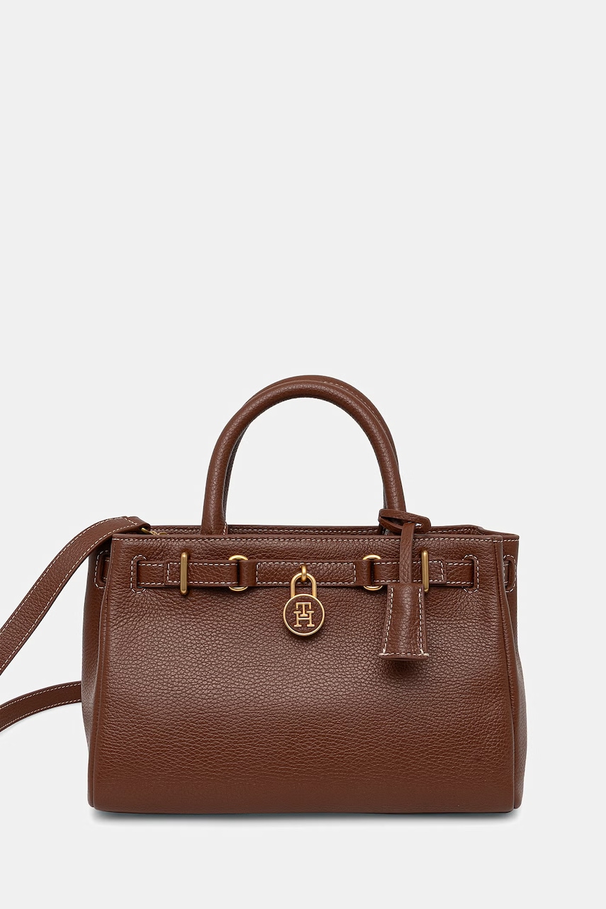 Tommy Hilfiger tote γυναικεία δερμάτινη