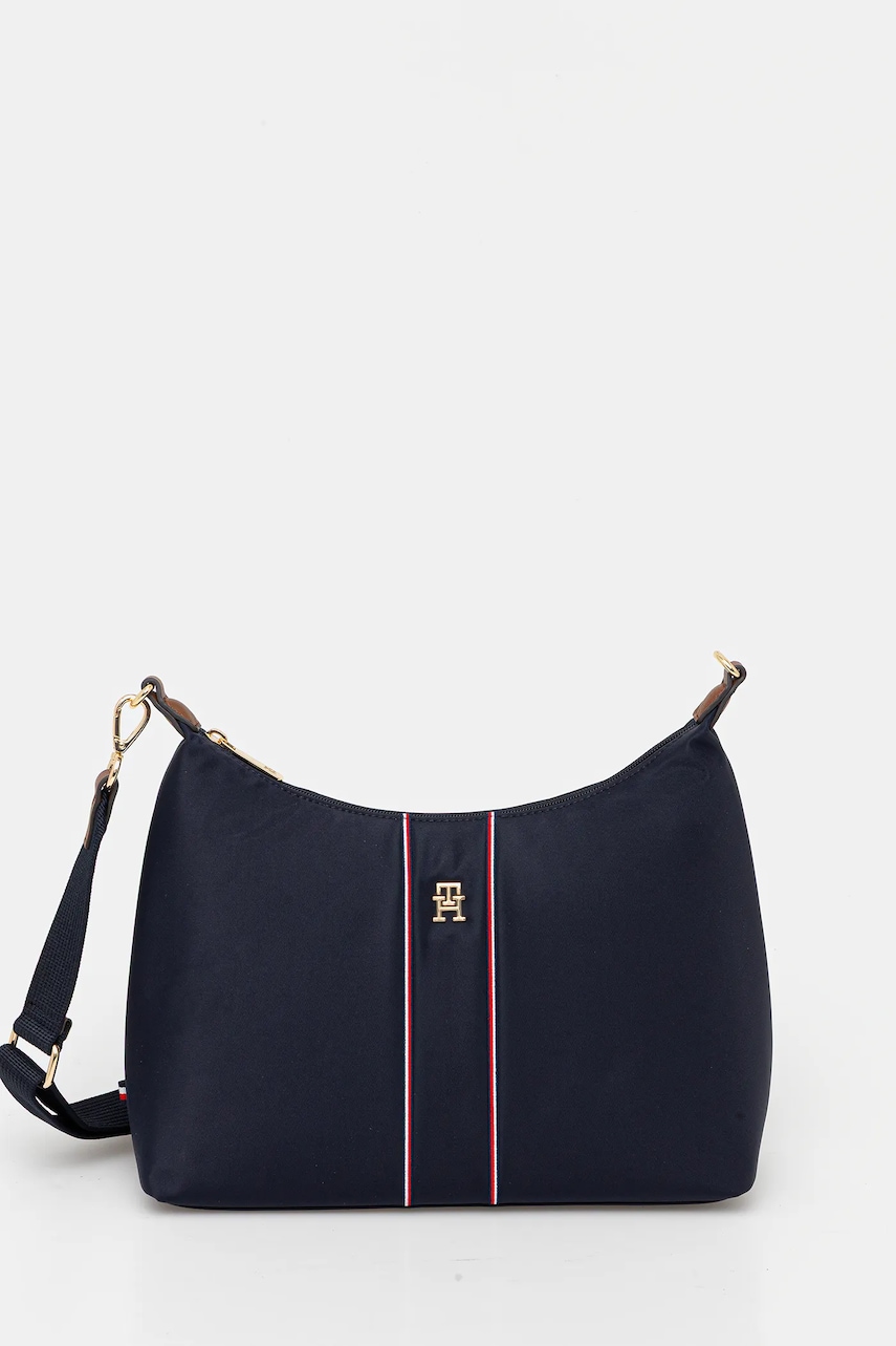 Levně Kabelka Tommy Hilfiger tmavomodrá barva, AW0AW17938