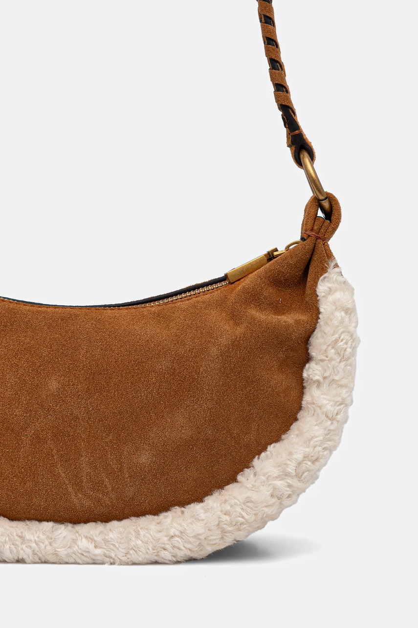 Semišová kabelka Guess AMITA