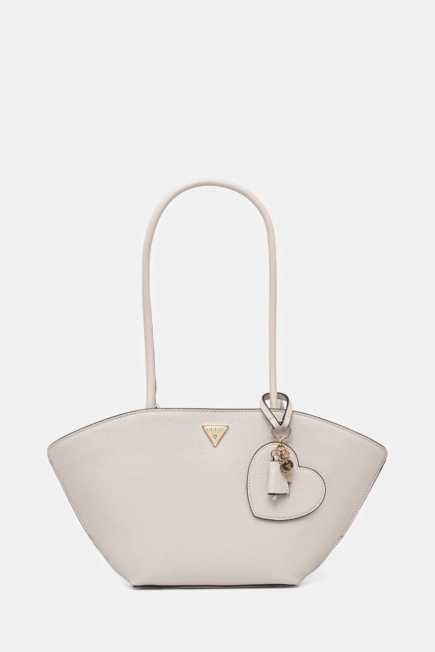 Levně Kabelka Guess BOLENA béžová barva, HWZG92 07090