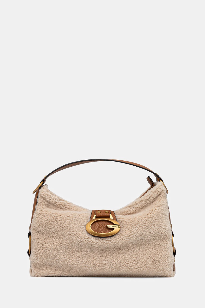 Levně Kabelka Guess CAMDEN béžová barva, HWWB93 08180