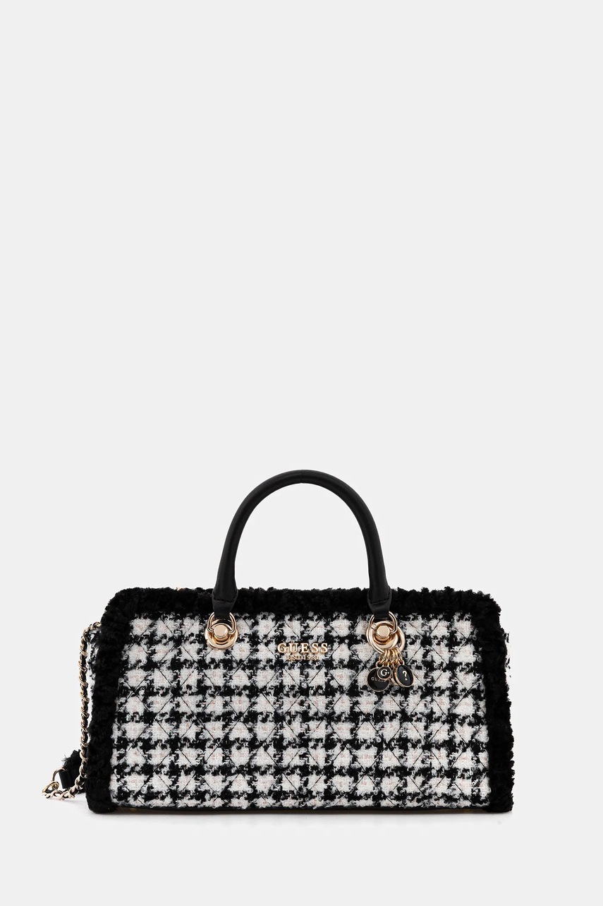 Levně Kabelka Guess CRISTI černá barva, HWQT81 39090