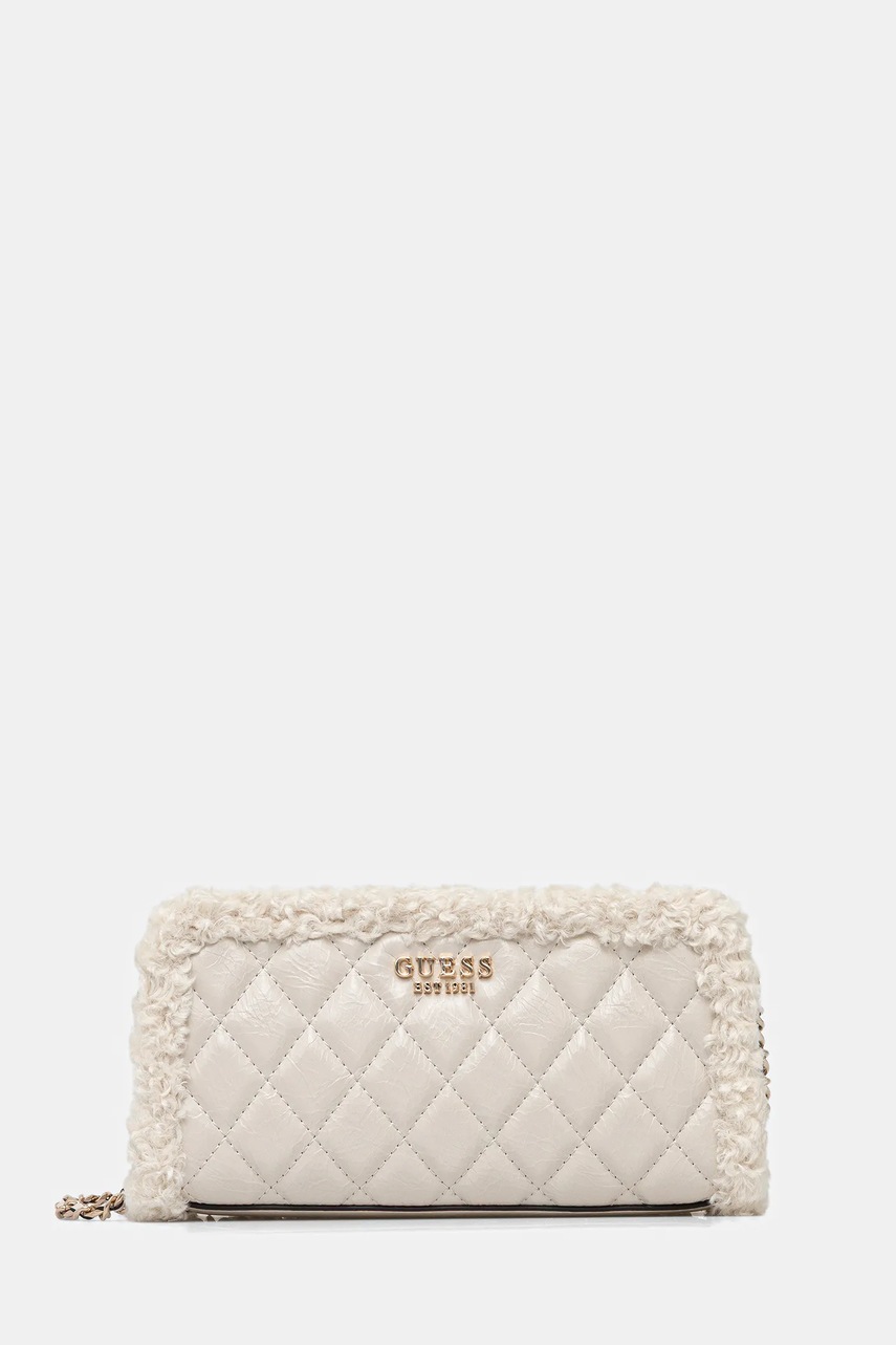 Levně Kabelka Guess CRISTI béžová barva, HWTG81 39720