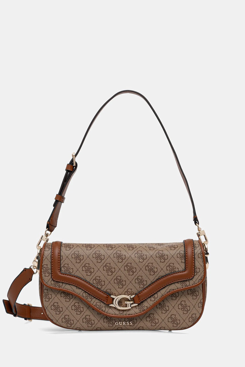 Levně Kabelka Guess DEA béžová barva, HWSG79 93200