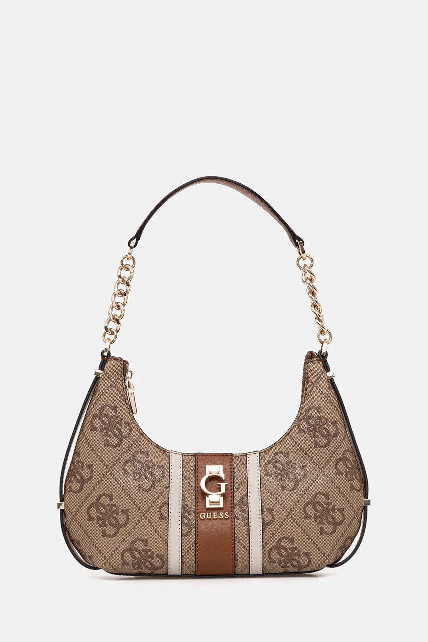 Levně Kabelka Guess ERENIA béžová barva, HWSO78 38180