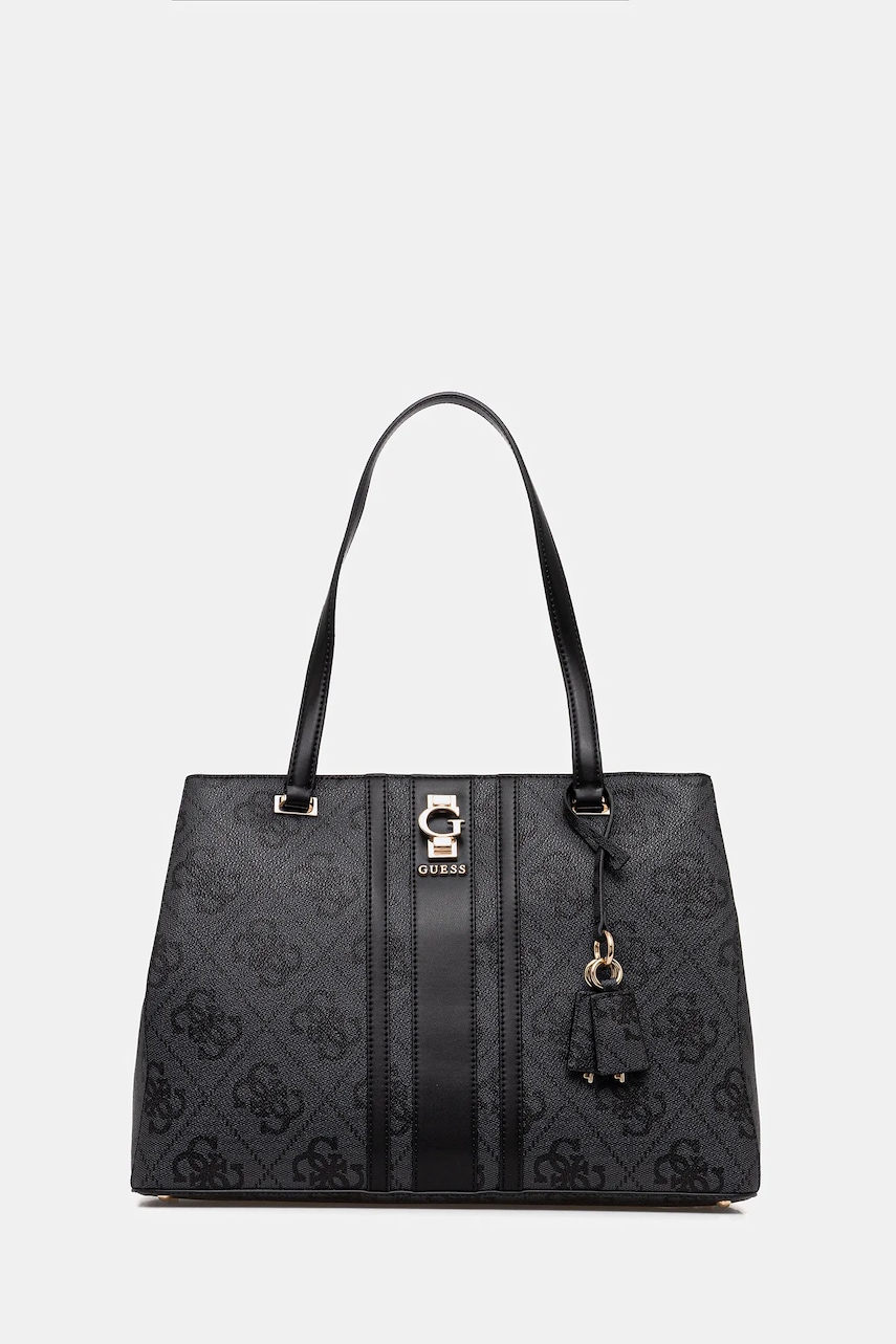 Levně Kabelka Guess ERENIA šedá barva, HWSO78 38230