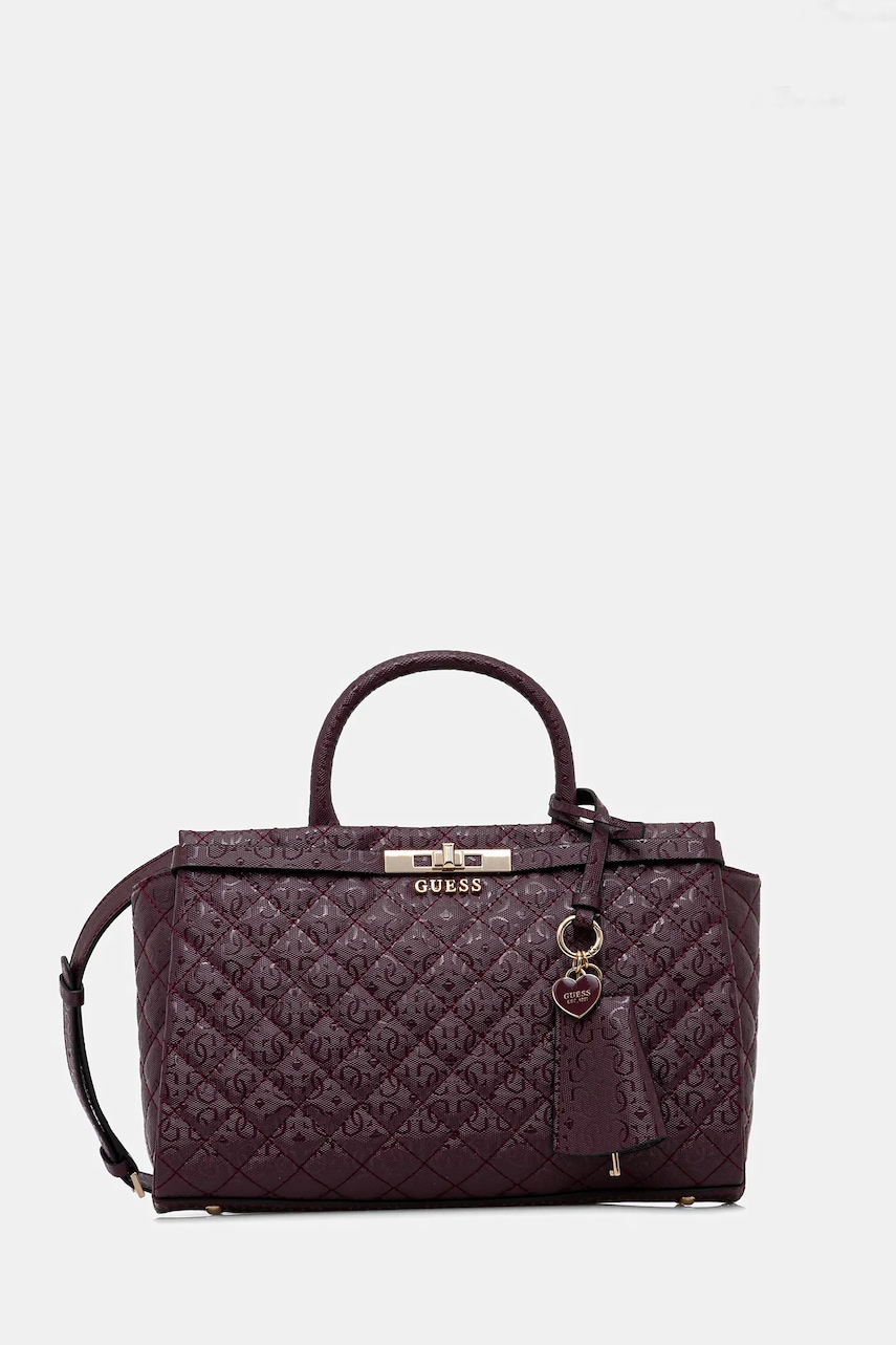 Kabelka Guess IDRA vínová barva, HWGG81 57060