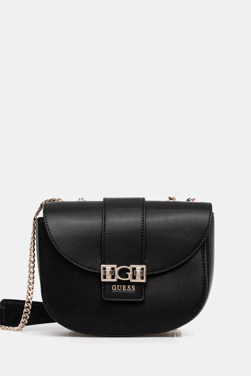 Levně Kabelka Guess JANE černá barva, HWVG98 91210