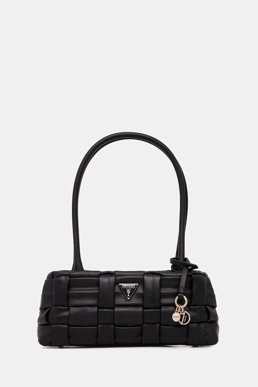 Levně Kabelka Guess MARION černá barva, HWWG80 72080