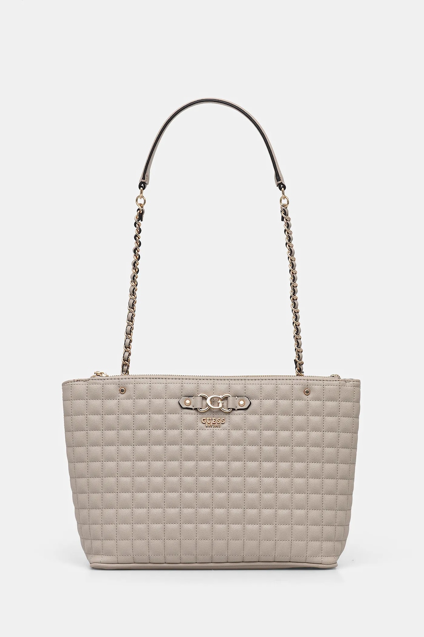 Levně Kabelka Guess NADIRA béžová barva, HWQG84 24220