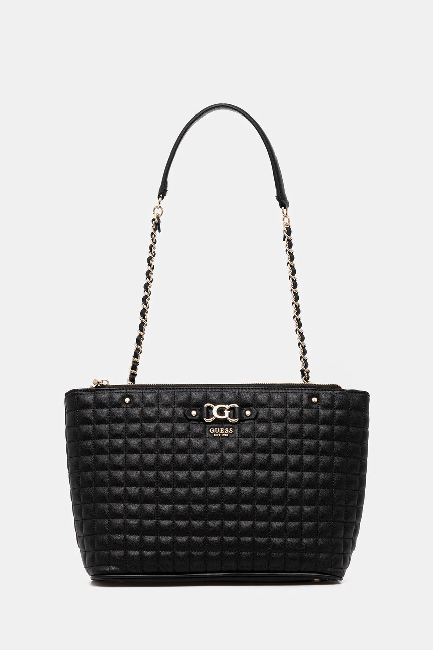 Levně Kabelka Guess NADIRA černá barva, HWQG84 24220