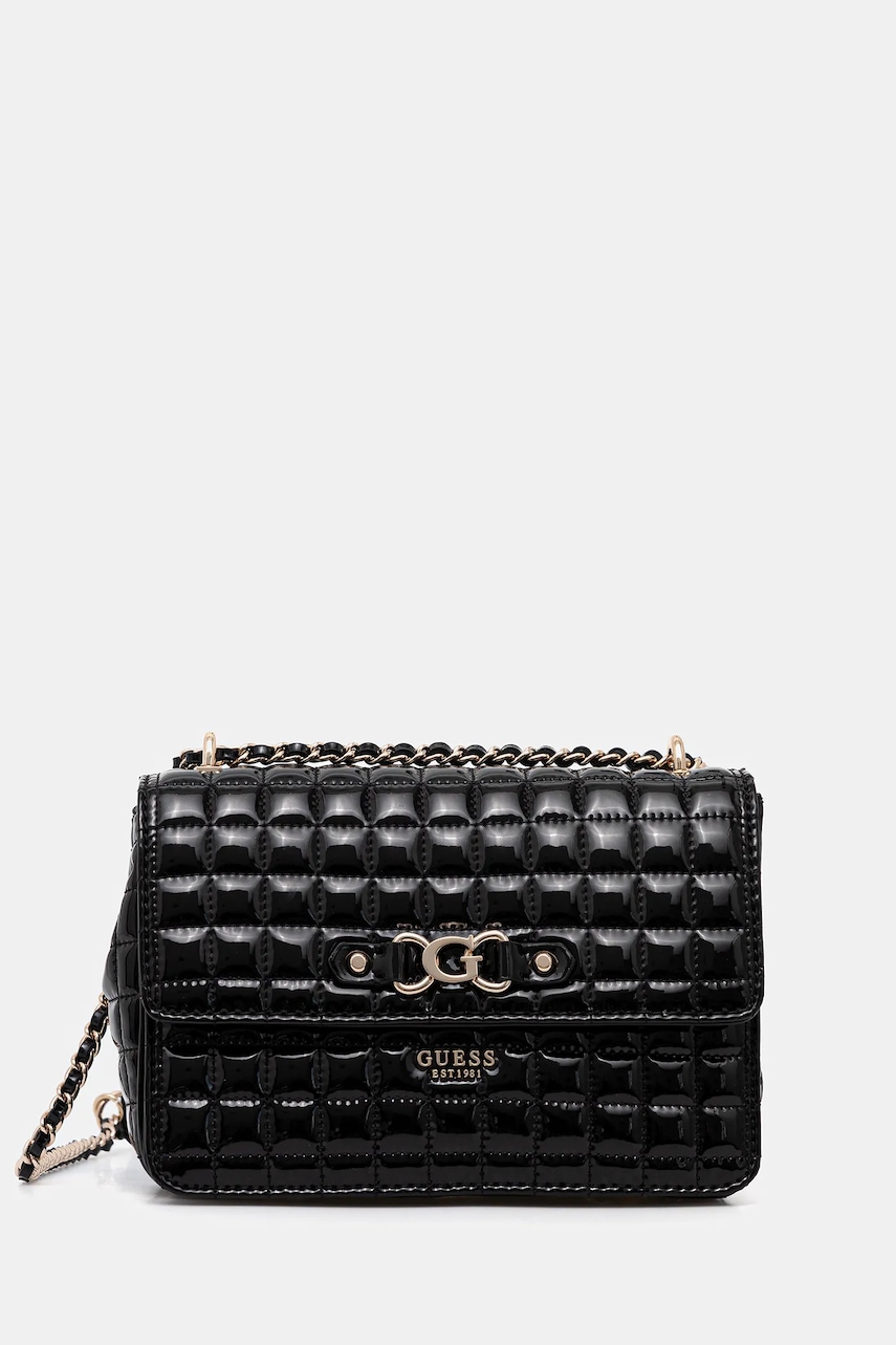 Levně Kabelka Guess NADIRA černá barva, HWQT84 24210