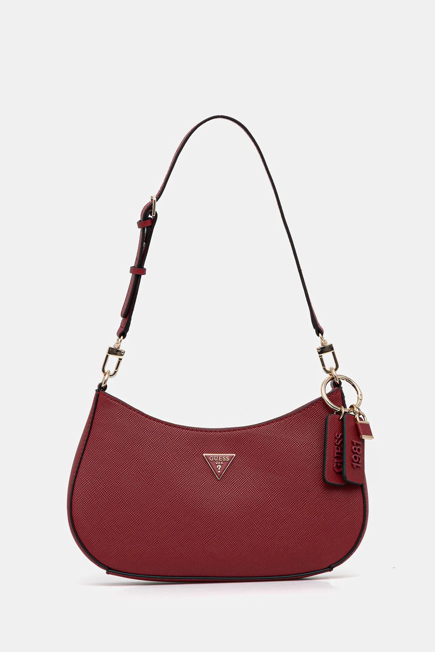 Levně Kabelka Guess NOELLE červená barva, HWZG96 72180