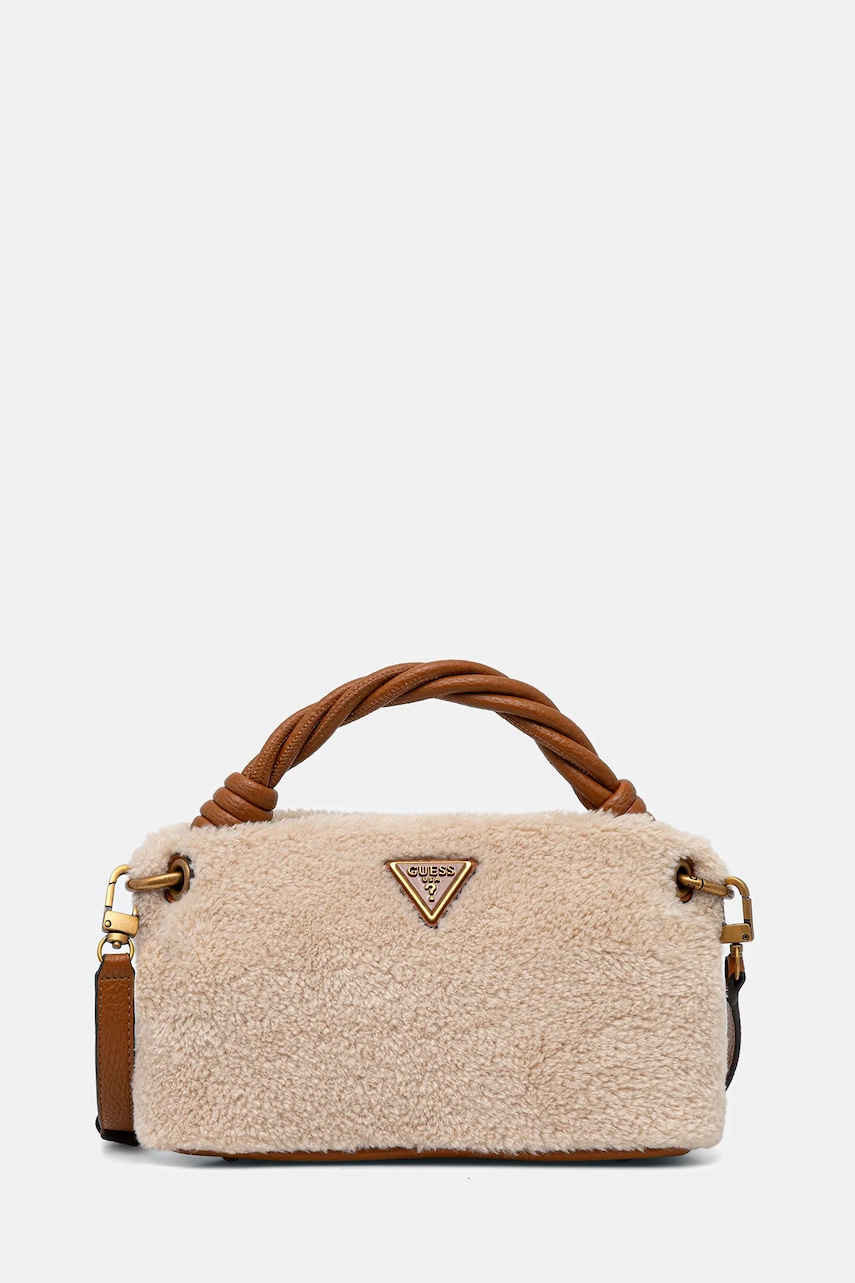 Kabelka Guess SHAIDA béžová barva, HWWB81 43110