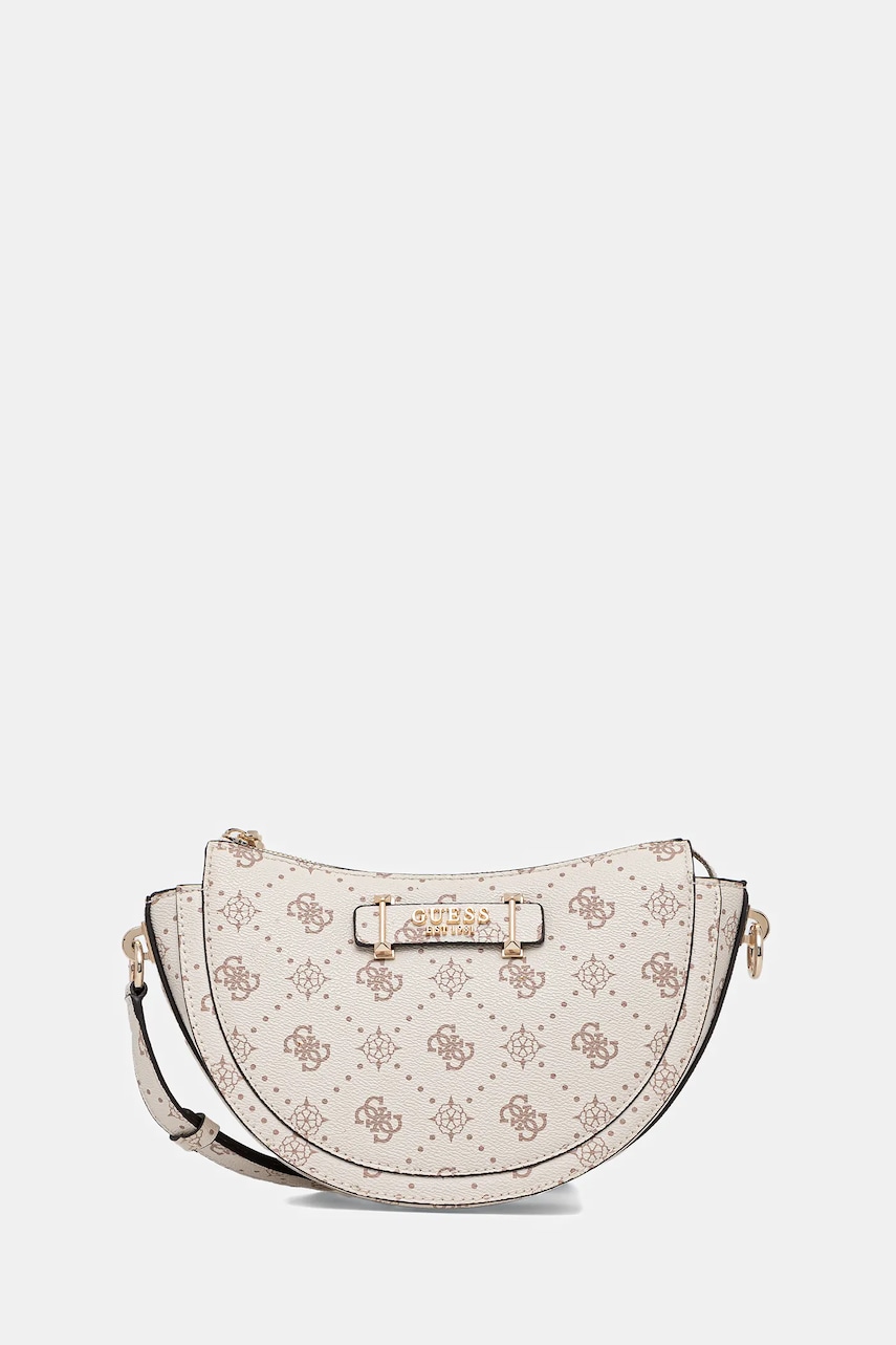 Kabelka Guess SILIA béžová barva, HWGP98 90180