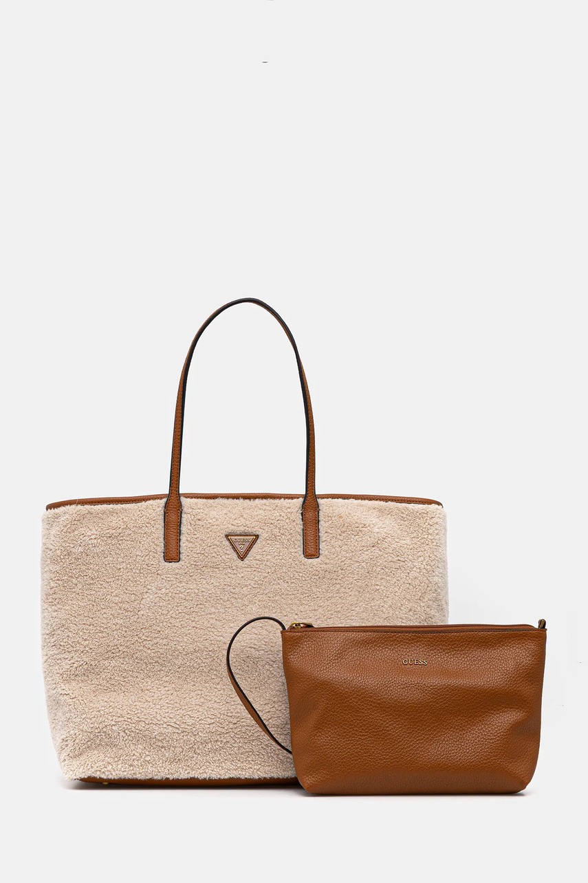 

Чанта Guess VICTTORIA в бежово HWWG95 14290, Бежов