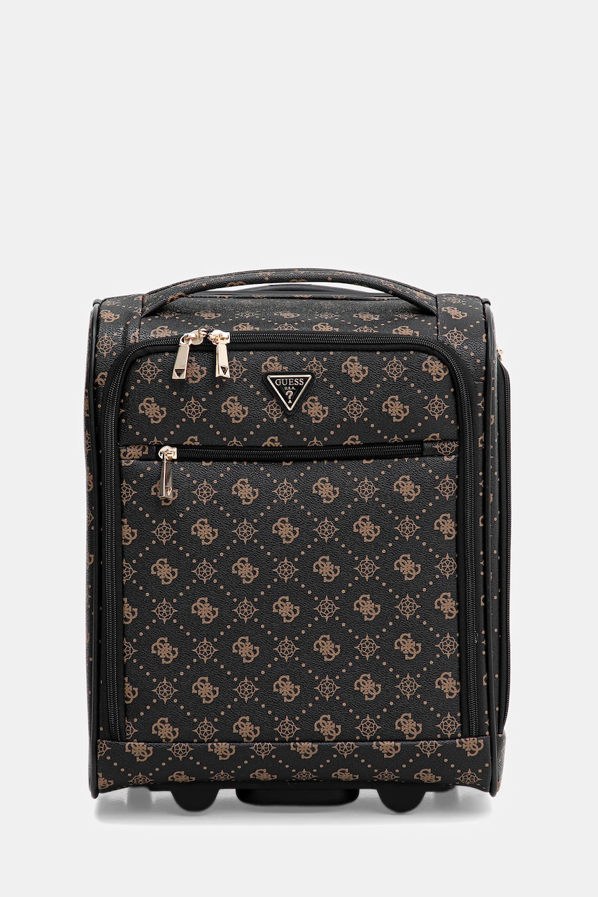 Kufr Guess SILIA SMALL hnědá barva, TWGP98 90972