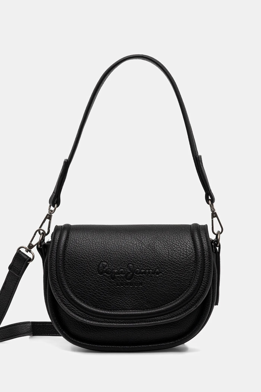 Pepe Jeans poșetă culoarea negru, PL0300006