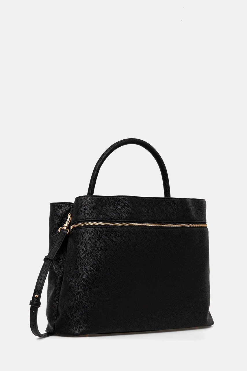 Кожаная сумочка Twinset цвет чёрный 252TD8260