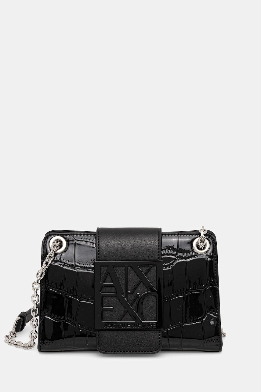 Levně Kabelka Armani Exchange černá barva, XW000281 AF17144
