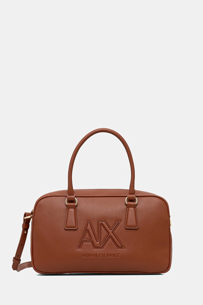 Armani Exchange poșetă culoarea portocaliu, XW001566 AF15634