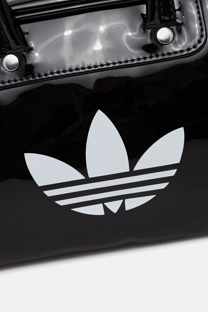 Τσάντα adidas Originals Adicolor χρώμα: μαύρο, JX0247 φωτογραφία